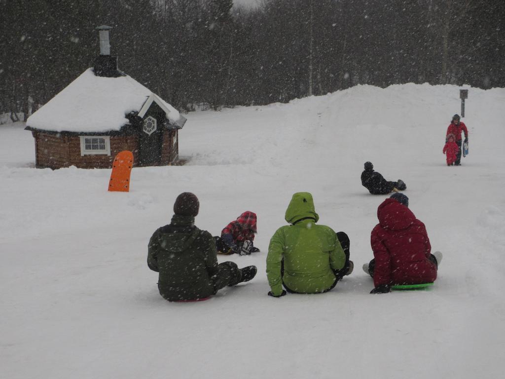 Skabu Hytter Og Camping Bagian luar foto